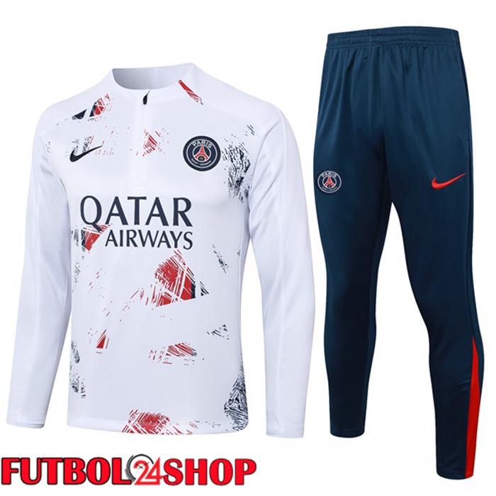Chandal Equipos De Futbol Paris PSG Blanco 2024/2025
