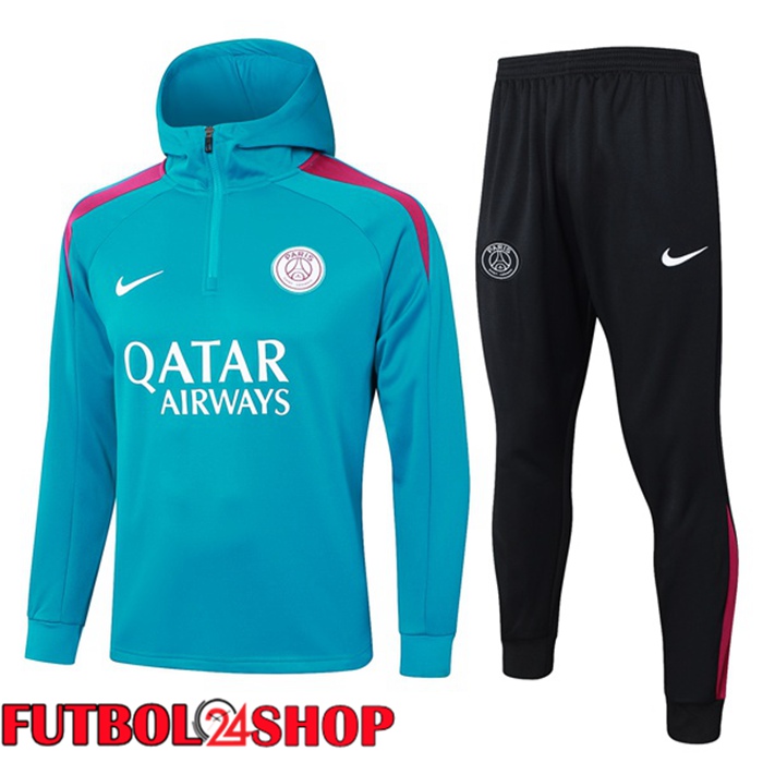 Chandal Futbol - Sudadera Con Capucha Paris PSG Azul 2024/2025
