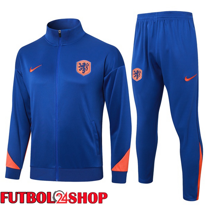 Chandal Equipos De Futbol - Chaqueta Países Bajos Azul 2024/2025