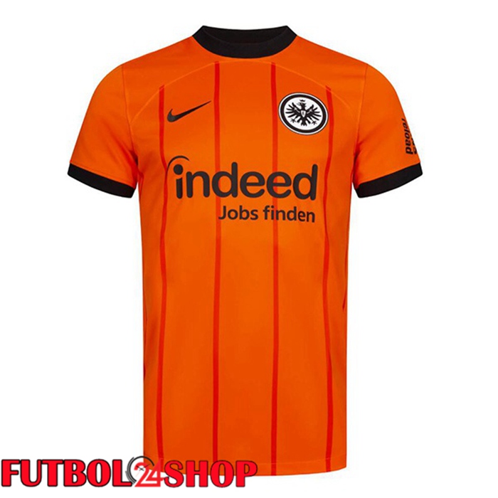 Camisetas De Futbol Eintracht Frankfurt Tercera Naranja 2024/2025