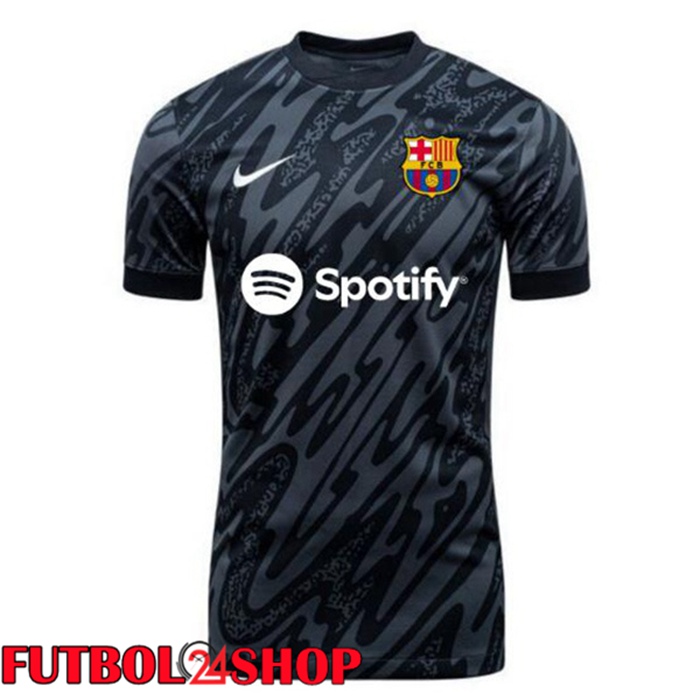 Camisetas De Futbol FC Barcelona Portero Spotify Negro 2024/2025