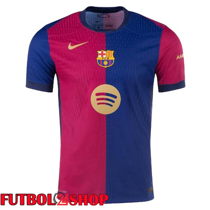 Camisetas De Futbol FC Barcelona Primera Azul Rojo 2024/2025