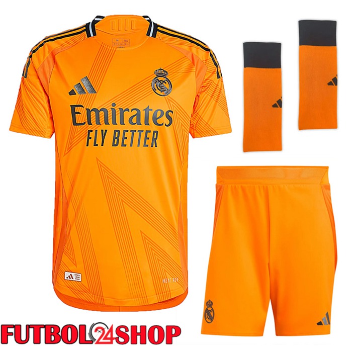 Camisetas Futbol Real Madrid Segunda (Cortos + Calcetines) 2024/2025