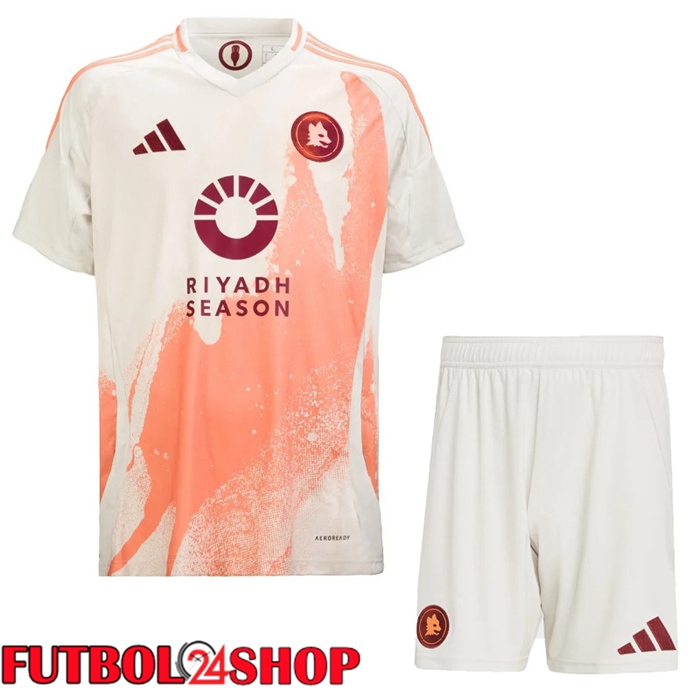 Camisetas De Futbol AS Roma Segunda + Cortos 2024/2025