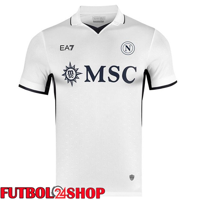 Camisetas De Futbol SSC Napoli Segunda Blanco 2024/2025