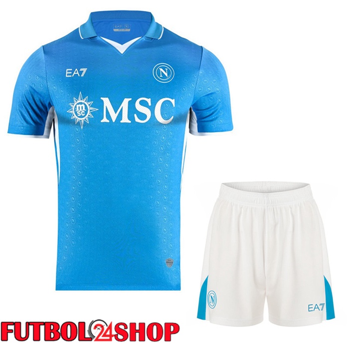 Camisetas De Futbol SSC Napoli Primera + Cortos 2024/2025