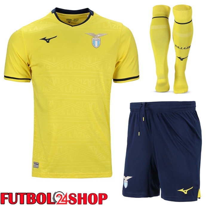 Camisetas Futbol Lazio Segunda (Cortos + Calcetines) 2024/2025