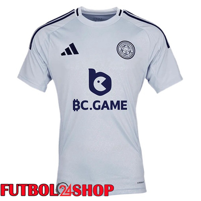 Camisetas De Futbol Leicester City Tercera Gris 2024/2025