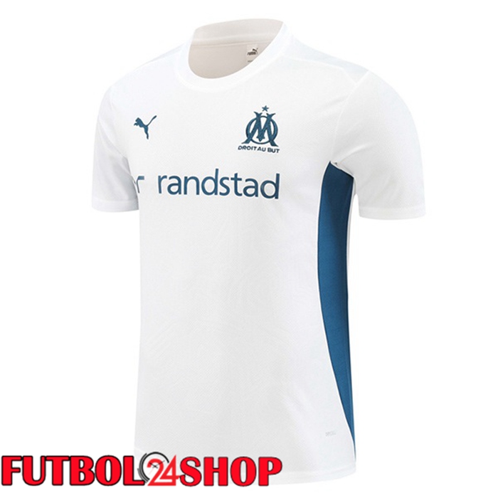 Camiseta Entrenamiento Marsella OM Blanco 2024/2025