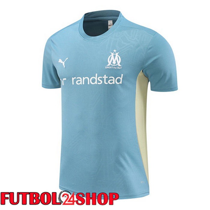 Camiseta Entrenamiento Marsella OM Azul 2024/2025