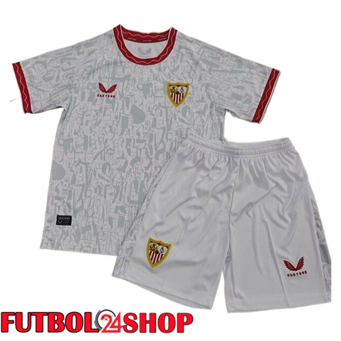 Camisetas De Futbol Sevilla Ninos Primera 2024/2025