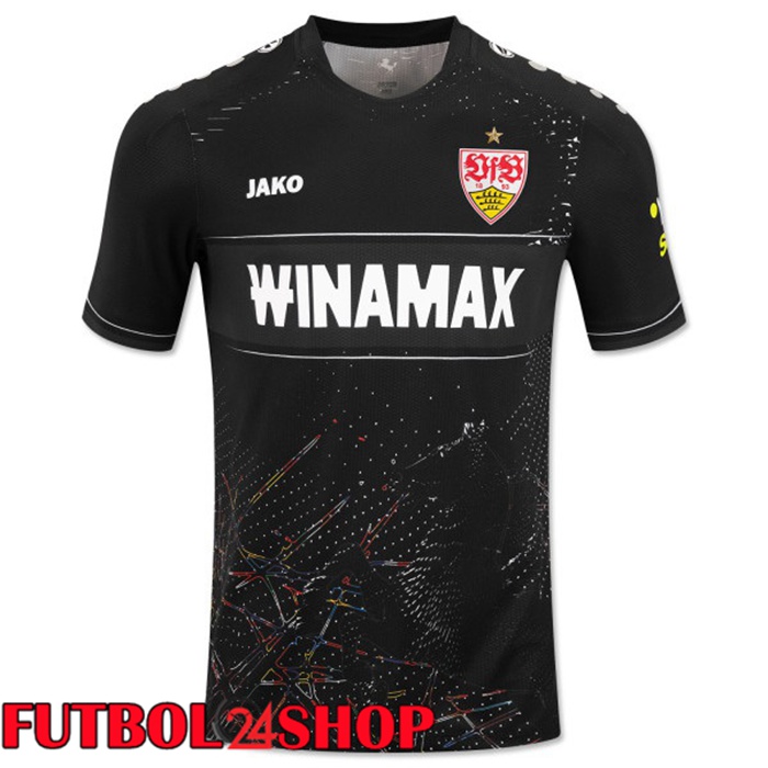 Camisetas De Futbol VfB Stuttgart Tercera Negro 2024/2025