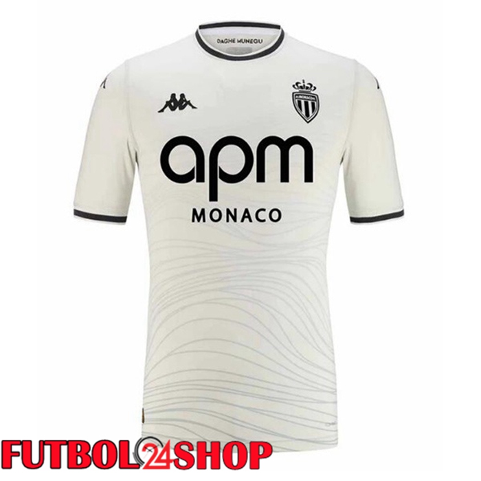 Camisetas De Futbol AS Monaco Tercera Blanco 2024/2025