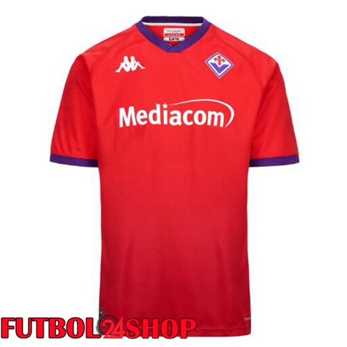 Camisetas De Futbol ACF Fiorentina Tercera Rojo 2024/2025