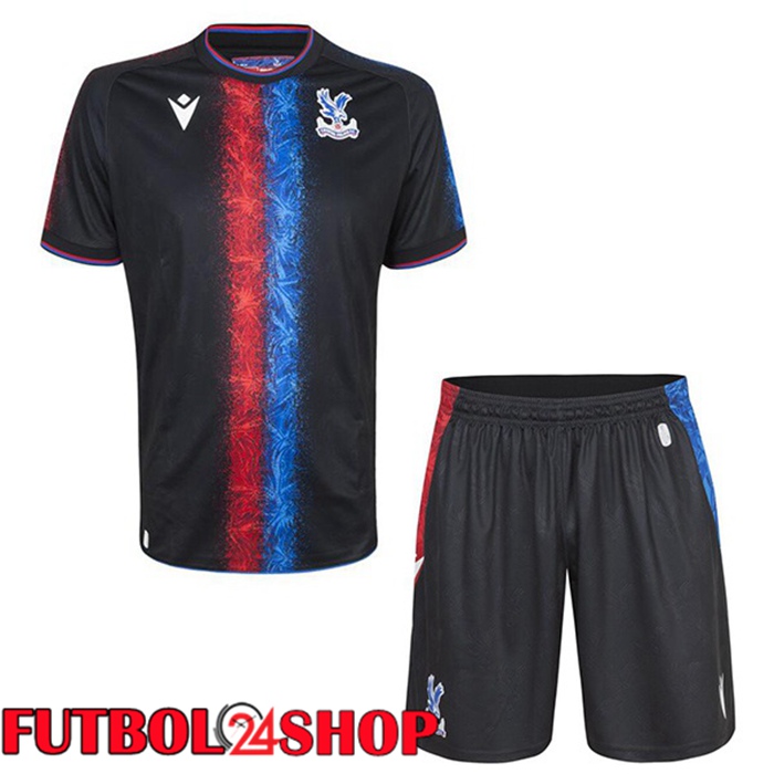 Camisetas De Futbol Crystal Palace Ninos Tercera Negro 2024/2025