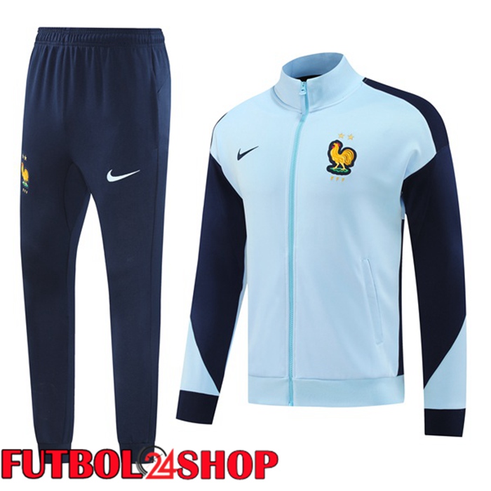 Chandal Futbol - Chaqueta Francia Azul 2024/2025