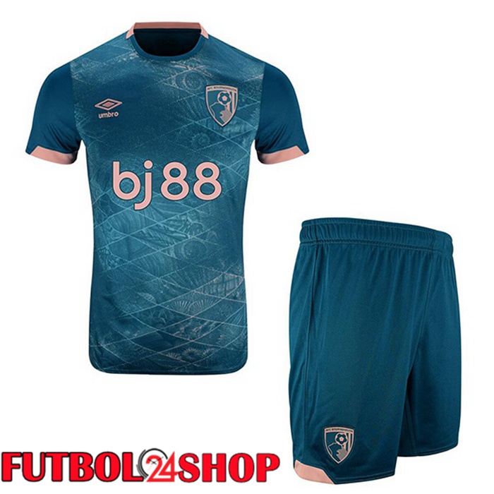 Camisetas De Futbol AFC Bournemouth Ninos Tercera Azul 2024/2025