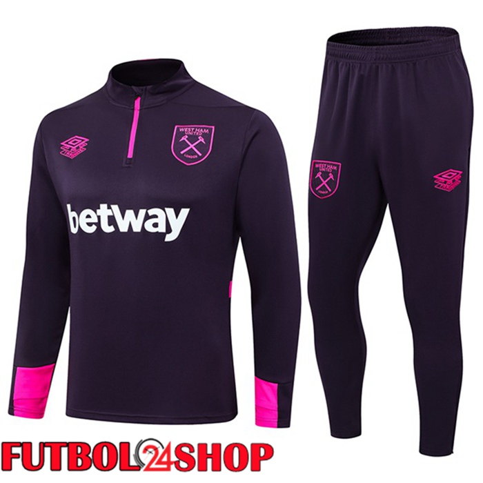 Chandal Futbol West Ham United Púrpura 2024/2025