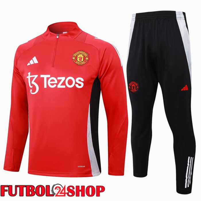 Chandal Equipos De Futbol Manchester United Rojo 2024/2025