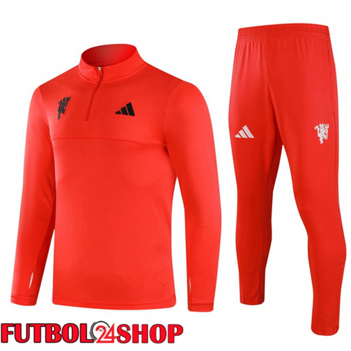 Chandal Equipos De Futbol Manchester United Rojo 2024/2025