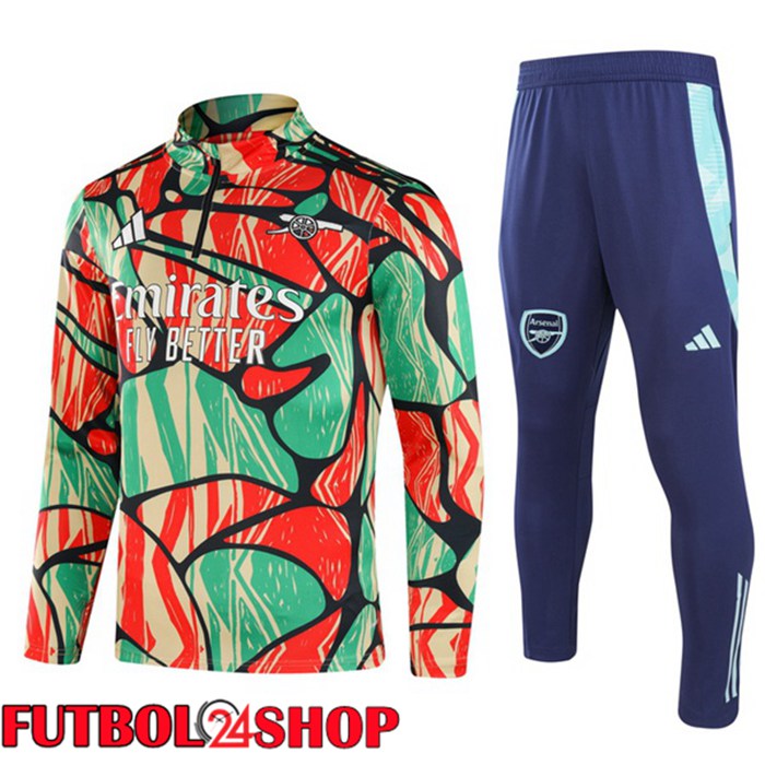 Chandal Equipos De Futbol Arsenal Verde Rojo 2024/2025