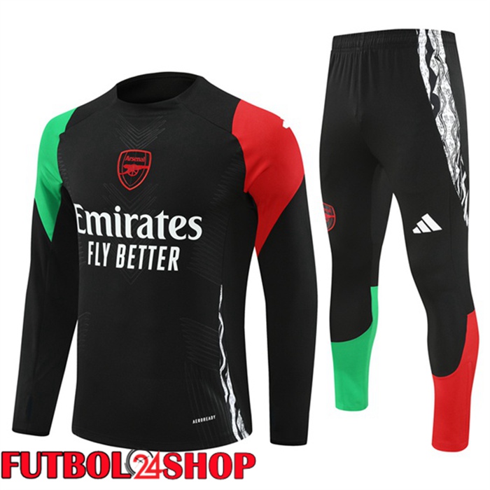 Chandal Equipos De Futbol Arsenal Negro Verde Rojo 2024/2025