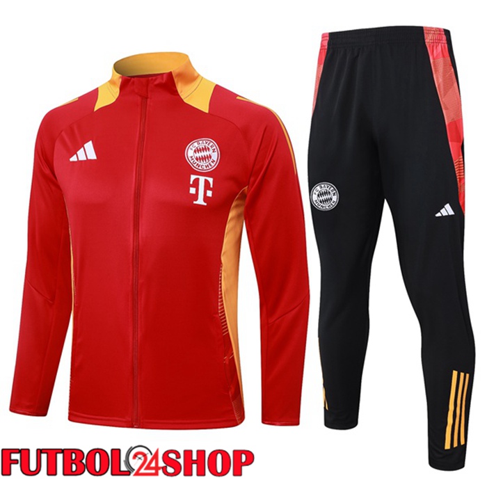 Chandal Equipos De Futbol - Chaqueta Bayern Munich Rojo 2024/2025