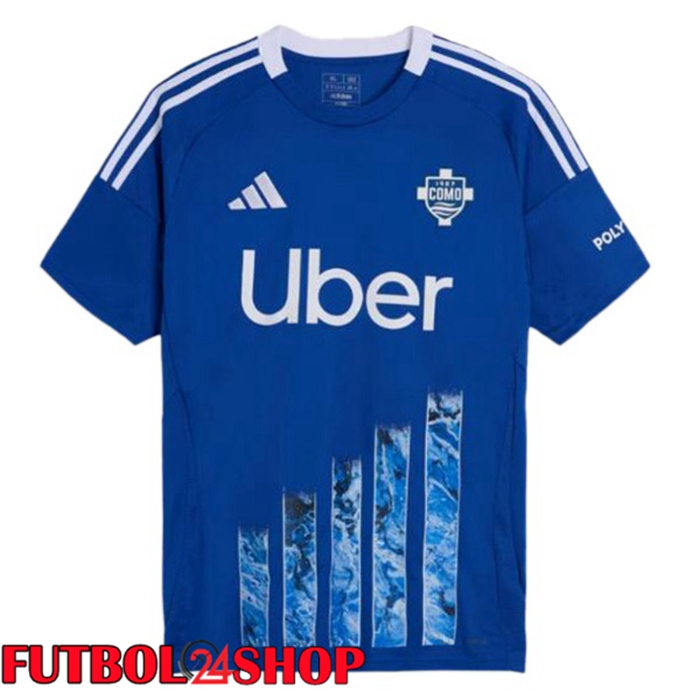 Camisetas De Futbol Como 1907 Primera Azul 2024/2025