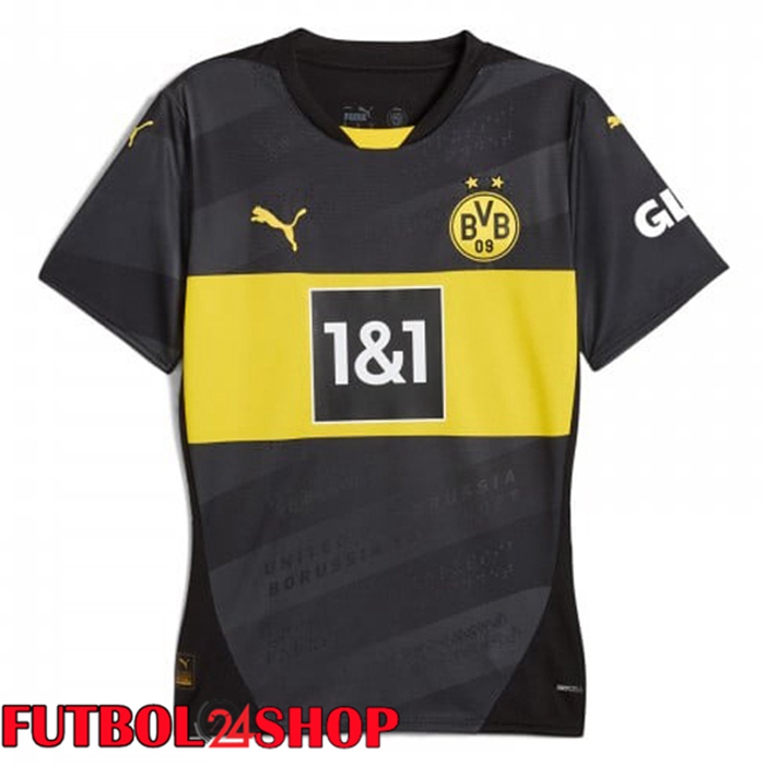 Camisetas De Futbol Dortmund Mujer Segunda 2024/2025