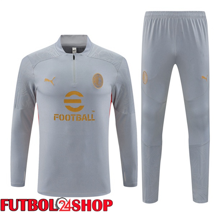 Chandal Equipos De Futbol AC Milan Gris 2024/2025