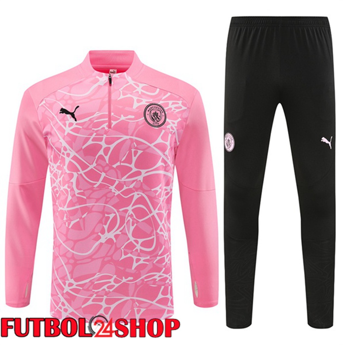 Chandal Equipos De Futbol Manchester City Rosado 2024/2025