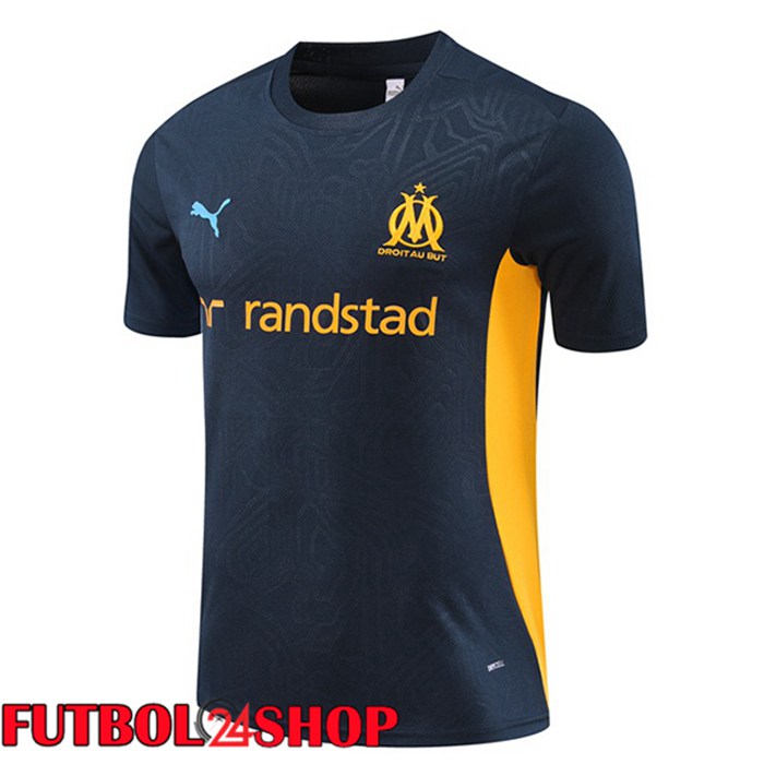 Camiseta Entrenamiento Marsella OM Azul Real 2024/2025