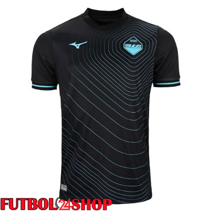 Camisetas De Futbol SS Lazio Tercera Negro 2024/2025