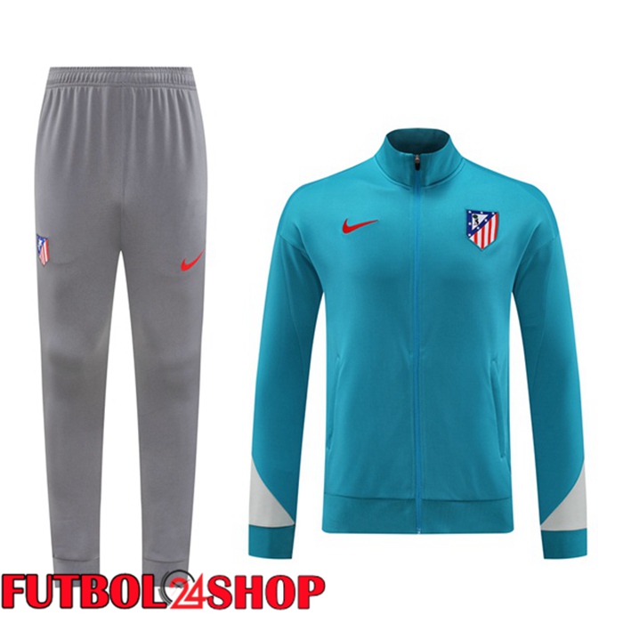 Chandal Equipos De Futbol - Chaqueta Atletico Madrid Azul 2024/2025