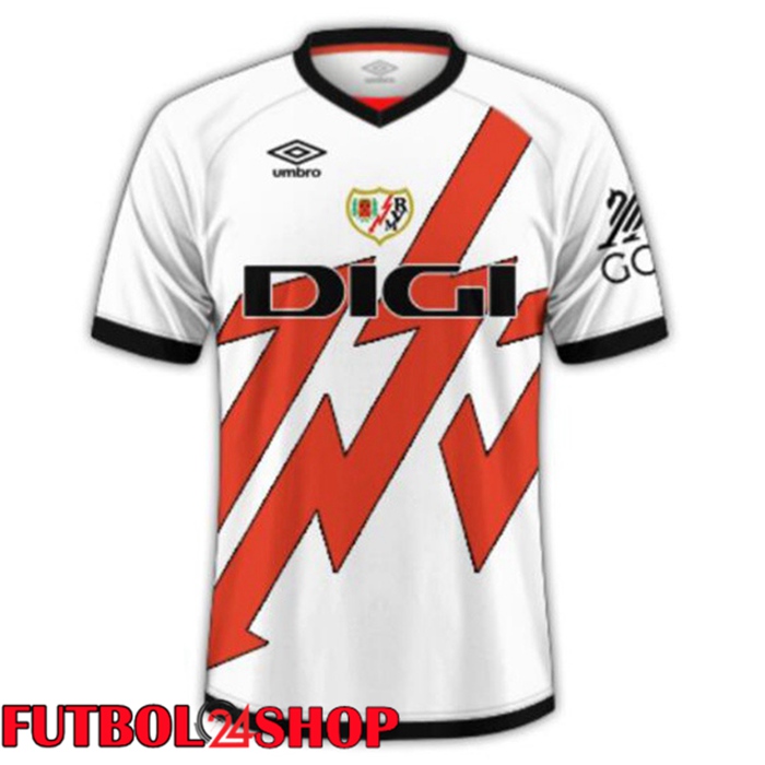 Camisetas De Futbol Rayo Vallecano Primera Blanco 2024/2025
