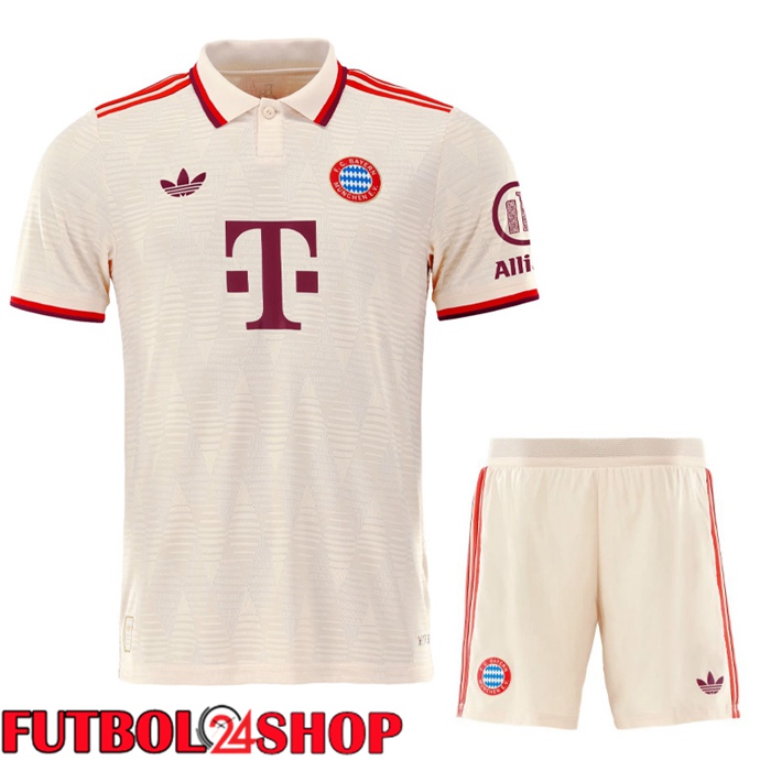 Camisetas De Futbol Bayern Munich Tercera + Cortos 2024/2025