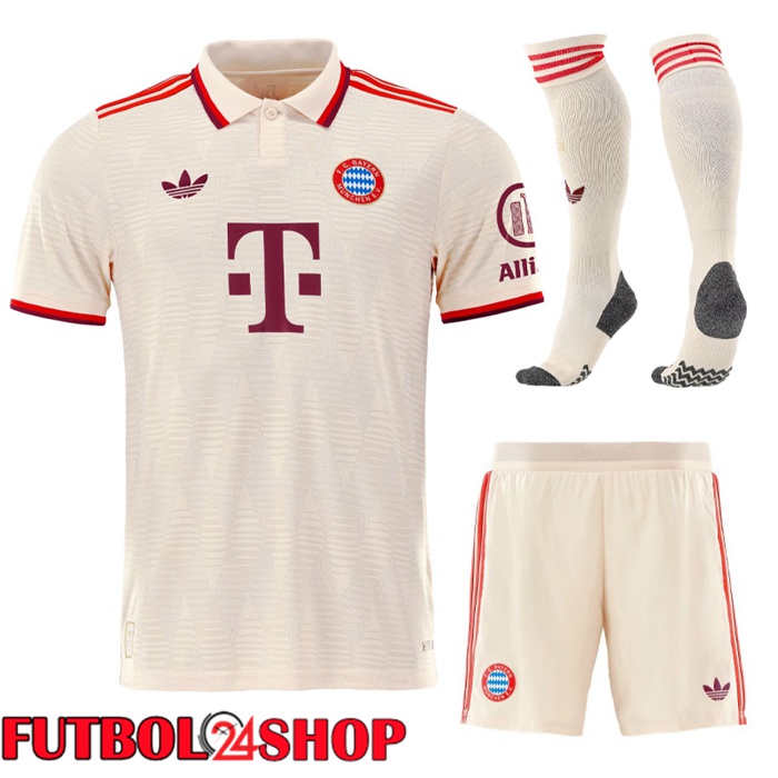Camisetas De Futbol Bayern Munich Tercera (Cortos + Calcetines) 2024/2025