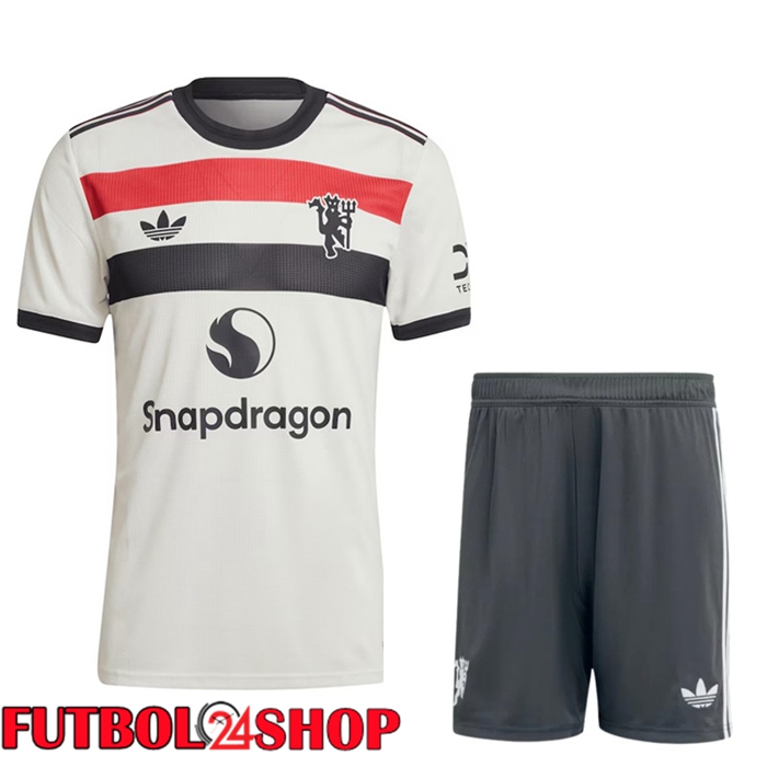 Camisetas De Futbol Manchester United Tercera + Cortos 2024/2025