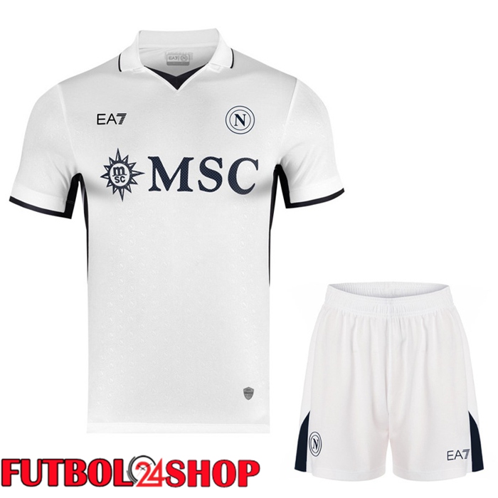 Camisetas De Futbol SSC Napoli Segunda + Cortos 2024/2025