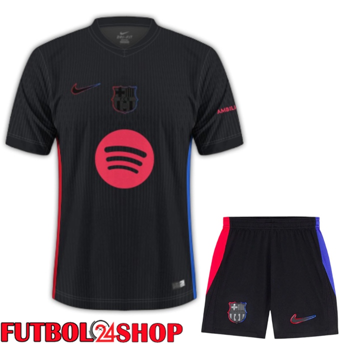 Camisetas De Futbol FC Barcelona Segunda + Cortos 2024/2025