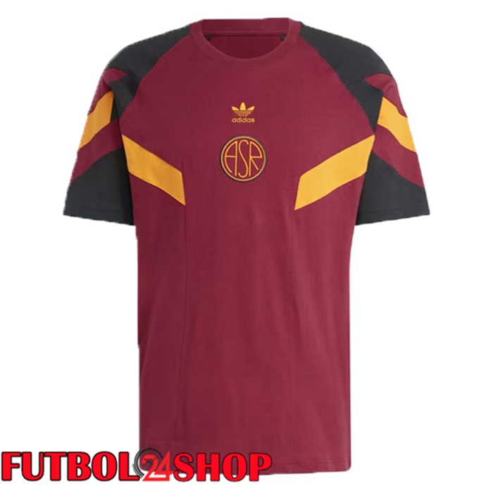 Camisetas De Futbol As Roma Edición Especial Rojo 2024/2025