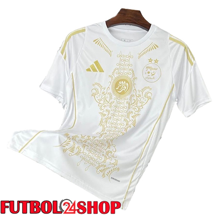 Camiseta Nacional Argelia Edición Especial Blanco 2024/2025