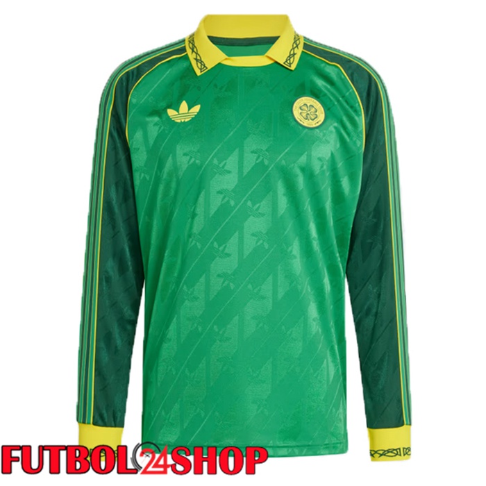 Camisetas De Futbol Celtic FC Manga Larga Edición Especial Verde 2024/2025