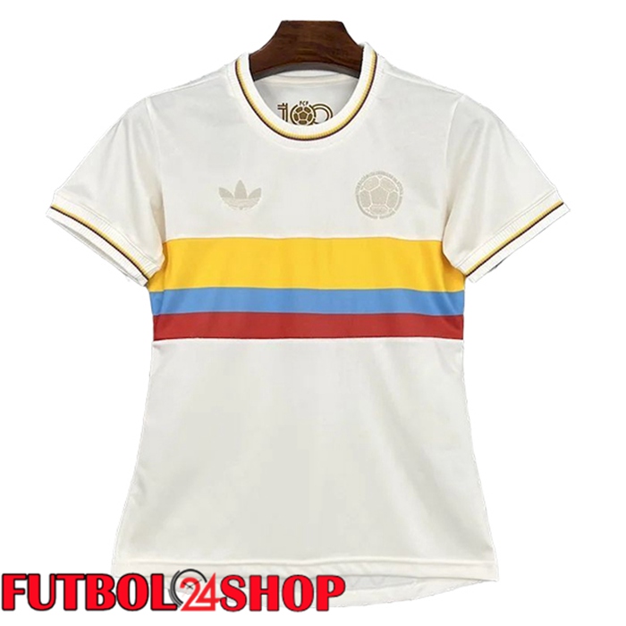Camisetas De Futbol Colombia Mujer 100th Anniversary Edition 2024/2025