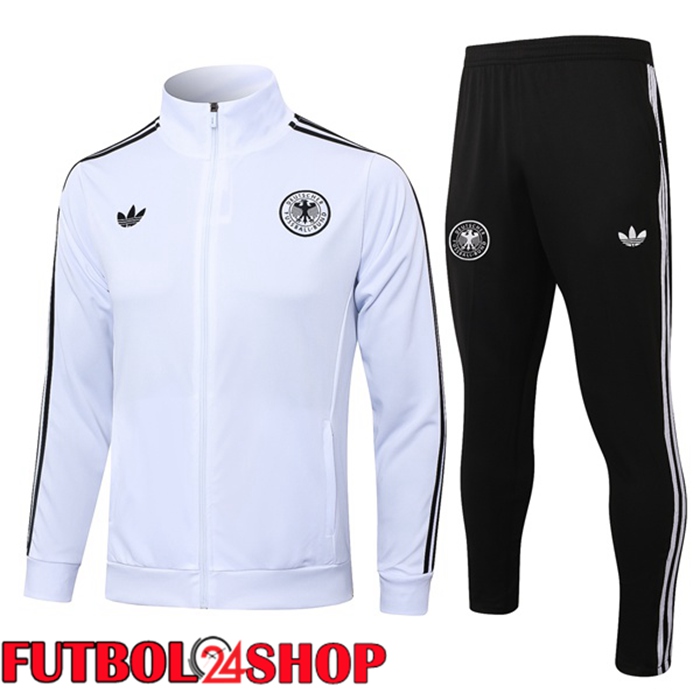 Chandal Equipos De Futbol - Chaqueta Alemania Blanco 2024/2025