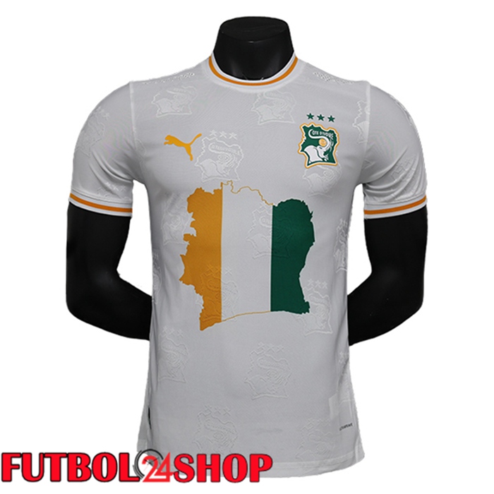 Camiseta Nacional Costa de Marfil Edición Especial Blanco 2024/2025