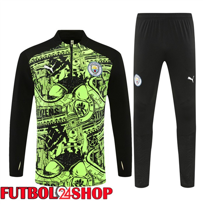 Chandal Equipos De Futbol Manchester City Verde 2024/2025