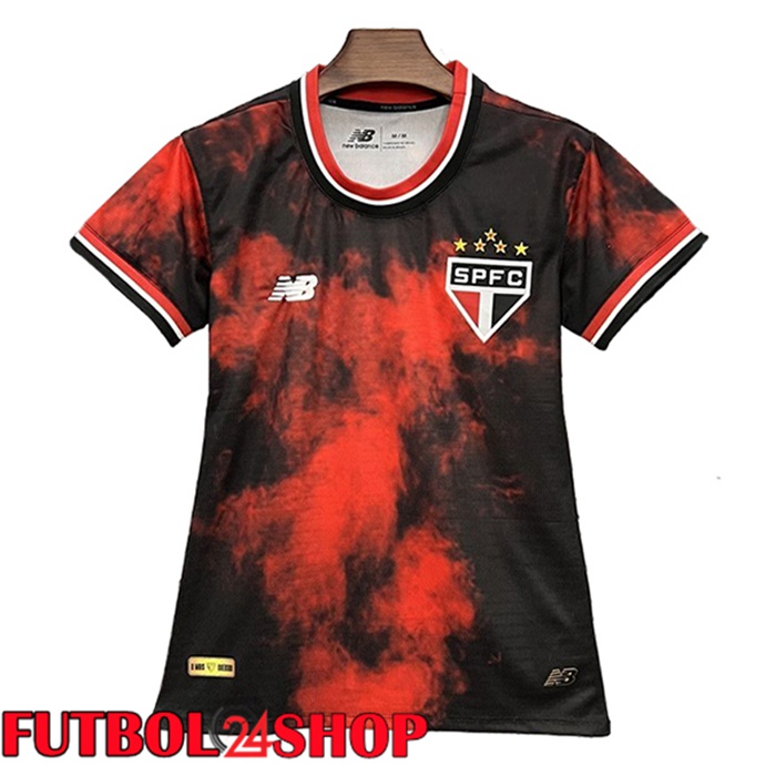Camisetas De Futbol Sao Paulo FC Mujer Tercera 2024/2025