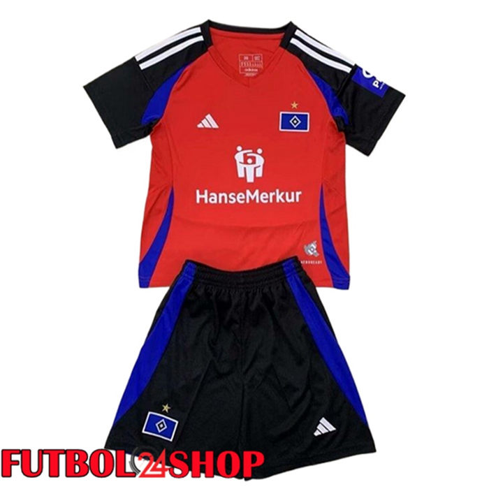 Camisetas De Futbol HSV Hamburg Ninos Tercera 2024/2025