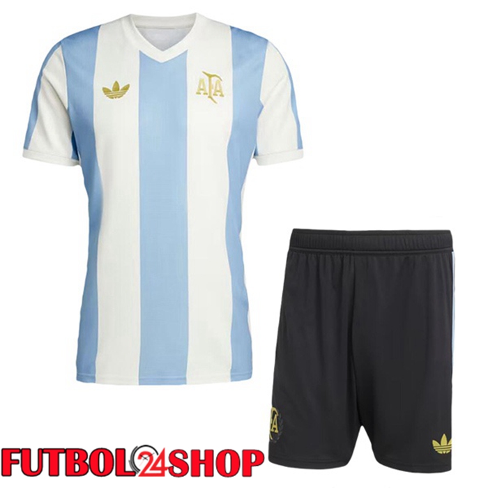 Camiseta Nacional Argentina Ninos Edición Especial Azul Blanco 2024/2025